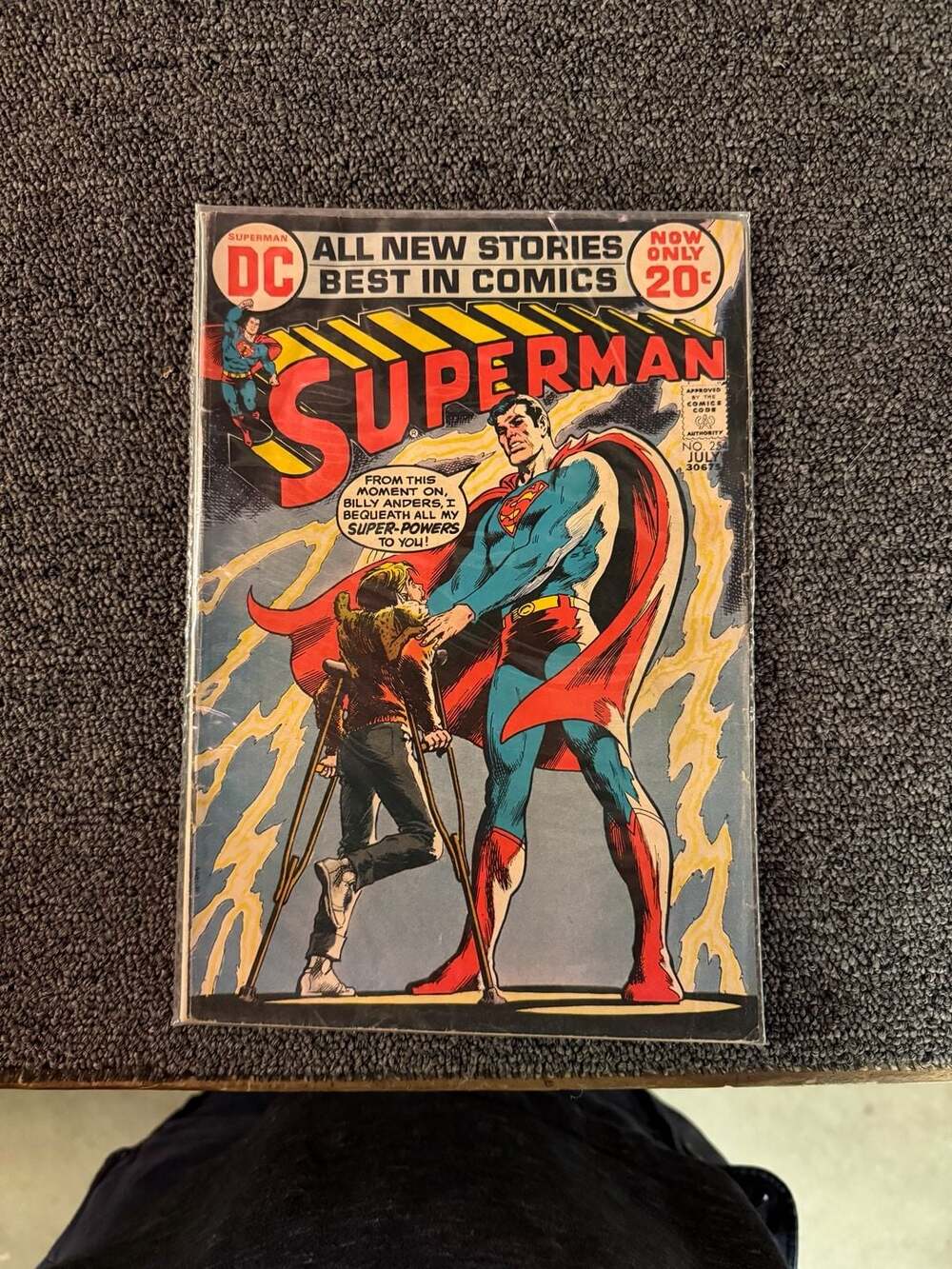 Lot of 2 DC Superman Comics: Superman #254 and Superman #313